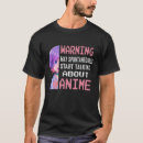 Recherche de juste drôle tshirts Anime