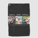 Search for fathers day golf towels Dad birthday
