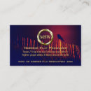 Search for horror business cards Raven