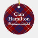 Search for hamilton ornaments Plaid