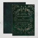 Search for dark forest green invitations Woodland