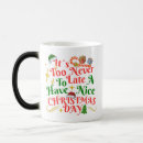 Search for too late mugs Text