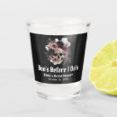 Search for halloween shot glasses Black and white