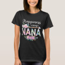 Search for nana womens tshirts Flower