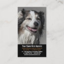 Search for dog breeder business cards Aussie