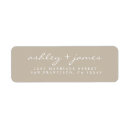 Search for grey and white return address labels Simple