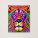 Search for lion head puzzles Colours