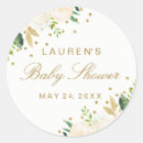Search for pink gold glitter baby shower stickers Cute