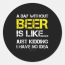 Search for funny drinking quotes stickers Design