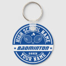 Search for tournament keychains Badminton player