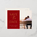 Search for red gold save the dates Typography