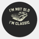 Search for funny vintage stickers Papa