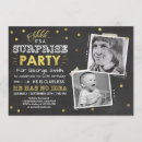 Recherche de étonnez le soixantième anniversaire invitations Anniversaire de surprise