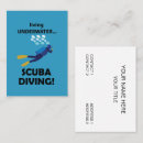 Search for scuba diving business cards Instructor
