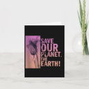 Search for save our earth cards Environmental awareness