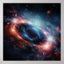 Search for black hole posters Universe