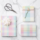 Search for pastel yellow wrapping paper Plaid