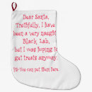 Search for black lab christmas stockings Labrador retriever