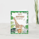 Search for jungle animal note cards Watercolor