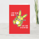 Search for bunny fathers day cards Dad