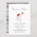 Search for red paris invitations Bonjour bebe