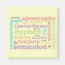 Recherche de ponctuation magnets Grammaire