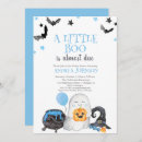 Search for pumpkin baby boy shower invitations Little boo