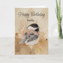 Search for chickadee birthday cards Nature