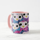 Search for cute bird pattern mugs Colourful