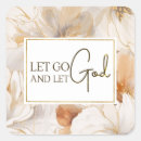 Search for let god stickers Inspirational quote