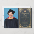 Search for cap graduation invitations Navy blue