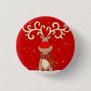 Search for red nose reindeer buttons Snow