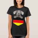Recherche de weimaraner tshirts Drapeau