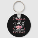 Search for 60 years old keychains Birthday