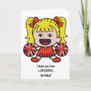 Search for cheerleader birthday cards Sport