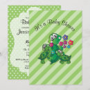 Recherche de tortue verte invitations Mother to be
