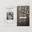 Search for rustic wood bridal shower invitations Bride