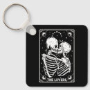 Search for skeleton lovers keychains Gothic
