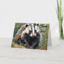 Search for badger cards Woodland