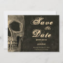 Recherche de tête de mort invitations Vintage
