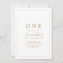 Search for chic 1st birthday invitations For her