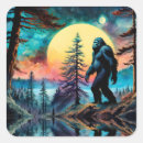 Search for sasquatch stickers Full moon