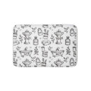 Search for novelty bath mats Black