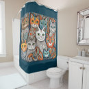 Search for cat shower curtains Whimsical