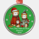 Search for family of 4 ornaments Xmas