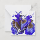 Search for iris horizontal note cards Purple