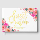 Search for sweet 16 guest books Modern