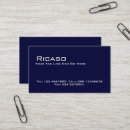 Recherche de modèle horizontal cartes visite Bleu