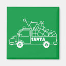 Search for christmas car magnets Santa
