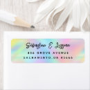 Search for stylish font return address labels Fancy